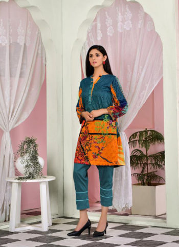 12007- Digital Printed Lawn 1PC