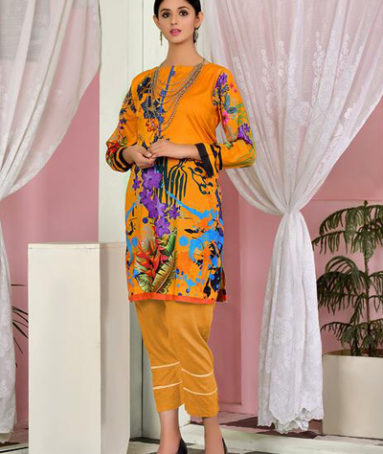 Digital Printed Lawn 1PC