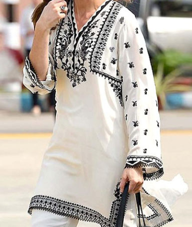 Embroidered Cotton Kurti