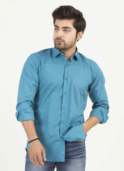 Plain Cotton Formal Shirt