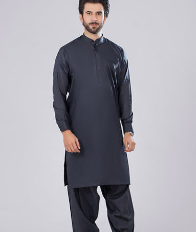 BLACK-Cotton-SHALWAR SUIT