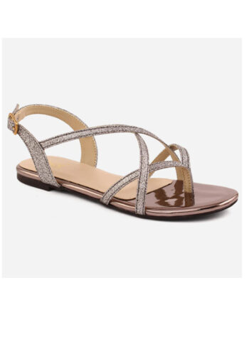 GIRL’S "NELL" CROSS STRAP COMFY SANDALS