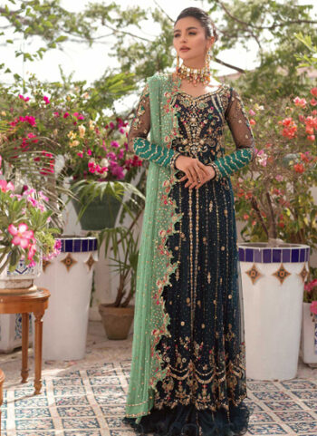 Heavily Embellished Long Peshwas