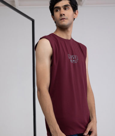 MAROON T-SHIRT SL