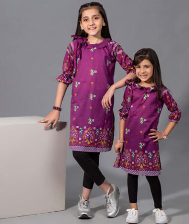 Purple-Lawn-Kurti