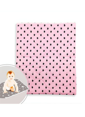 Smart Angels Pindotted Pink Baby Mattress