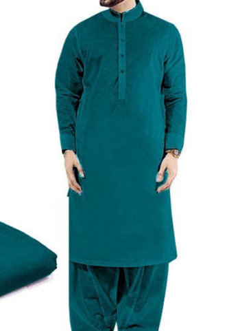 Unstitched Men's Soft Egyptian Cotton Shalwar Kameez