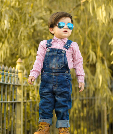 DENIM DUNGAREES