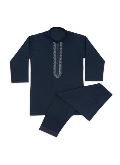 Oolaa Boys Embroidered Kurta Shalwar