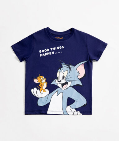 Tom & Jerry Crew Neck Tee