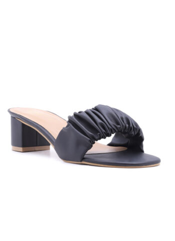 Black Color Formal Slippers FR7690