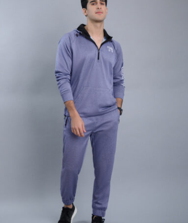 Grey Full Sleeves Track Suit