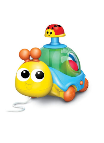 WinFun Spin and Pull Snail Toy