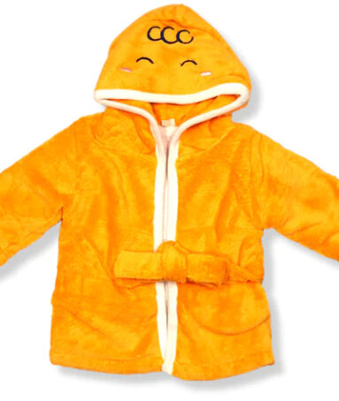 Baby Friendly Cute Hooded Bathrobe