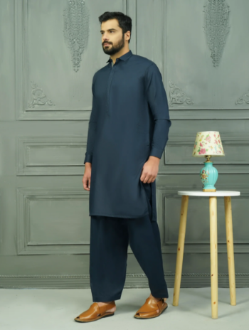 Mens Kurta Shalwar Suit Set By Velvour