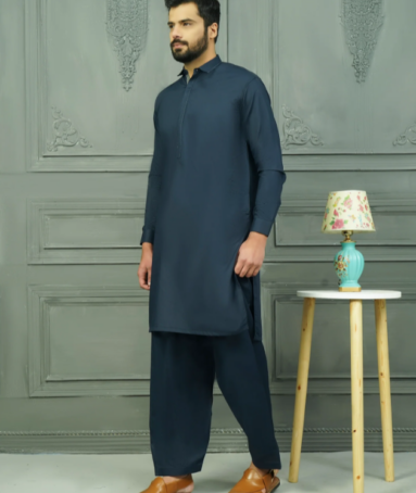 Mens Kurta Shalwar Suit Set By Velvour