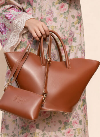 Tulip Tote – Camel Soft Bag