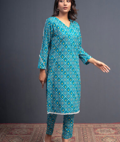 Pickles - 2Pc Stitched Printed Kurta