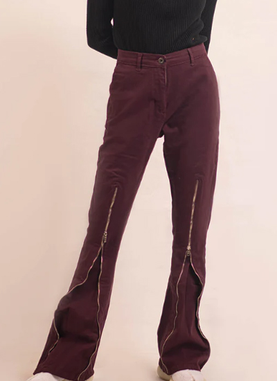 High Rise Flare Fit Pant For Women